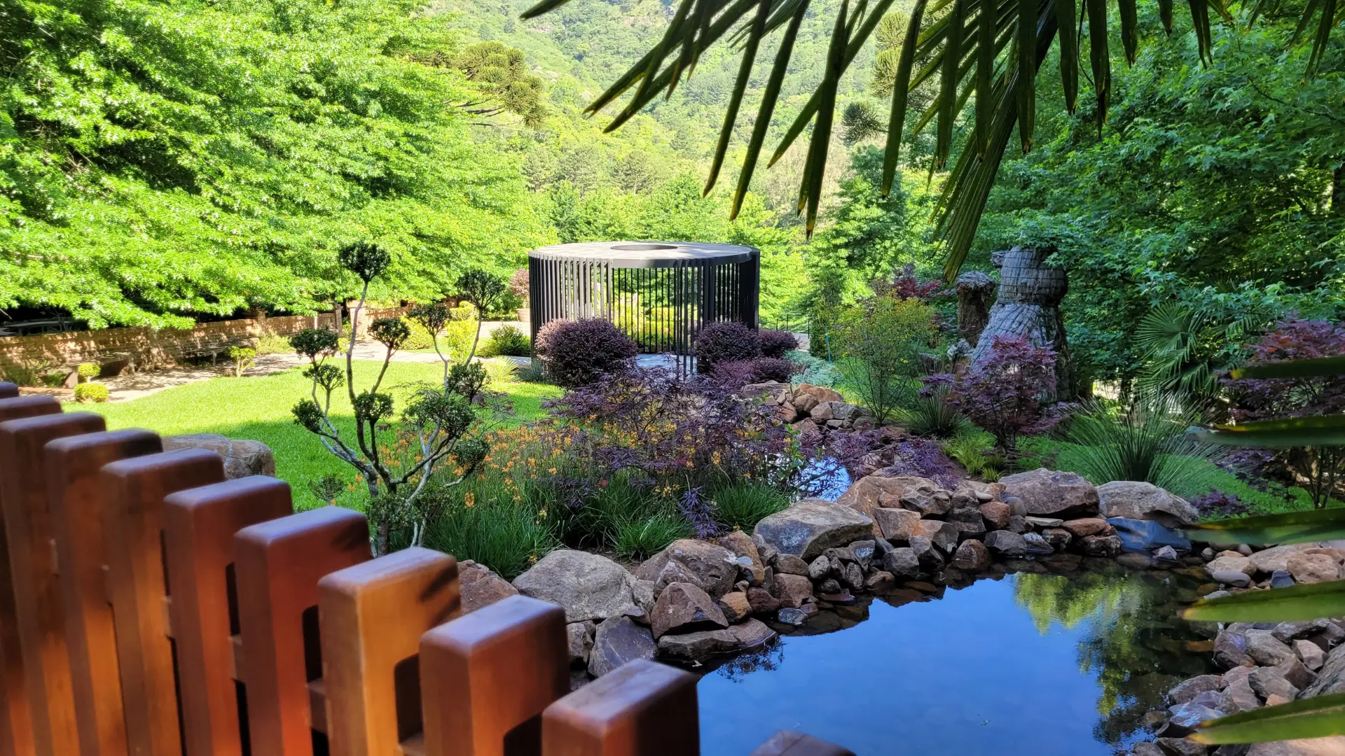 Jardins do Garden Park Gramado